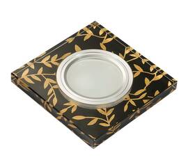 Встраиваемый светильник Fametto Luciole DLS-L205 GU5.3 CHROME/BLACK UL-00000380