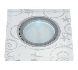 Встраиваемый светильник Fametto Peonia DLS-P203 GU5.3 CHROME/WHITE 10127