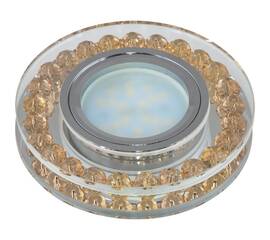 Встраиваемый светильник Fametto Peonia DLS-P102 GU5.3 CHROME/GOLD 09985