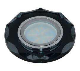 Встраиваемый светильник Fametto Peonia DLS-P105 GU5.3 CHROME/BLACK 09992