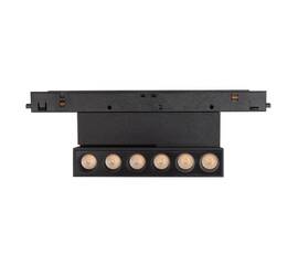 Трековый магнитный светильник Arlight MAG-ORIENT-DOTS-FOLD-S195-6W Day4000 (BK, 30 deg, 48V) 041921