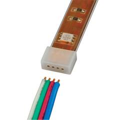 Изолирующий зажим для светодиодной ленты Uniel UCW-R10 WHITE 020 POLYBAG 06684