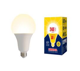 Лампа светодиодная Volpe E27 30W 3000K матовая LED-A95-30W/3000K/E27/FR/NR UL-00005604