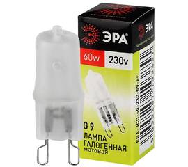 Лампа галогенная Эра G9 60W 3000K G9-JCD-60-230V-FR C0027364