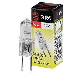 Лампа галогенная Эра GY6.35 50W 3000K GY6.35-JC-50W-12V C0027372