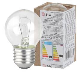 Лампа накаливания Эра E27 60W ДШ 60-230-Е27 (гофра) Б0039135