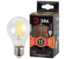 Лампа светодиодная Эра E27 15W 2700K F-LED A60-15W-827-E27 Б0046981