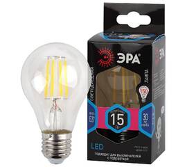 Лампа светодиодная Эра E27 15W 4000K F-LED A60-15W-840-E27 Б0046983
