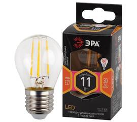 Лампа светодиодная Эра E27 11W 2700K F-LED P45-11w-827-E27 Б0047013