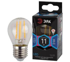 Лампа светодиодная Эра E27 11W 4000K F-LED P45-11w-840-E27 Б0047015