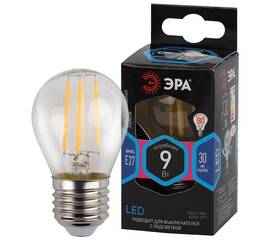 Лампа светодиодная Эра E27 9W 4000K F-LED P45-9w-840-E27 Б0047029