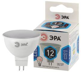 Лампа светодиодная Эра GU5.3 12W 4000K LED MR16-12W-840-GU5.3 Б0040888