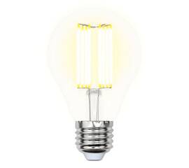 Лампа светодиодная (UL-00005897) Uniel E27 23W прозрачная LED-A70-23W/3000K/E27/CL PLS02WH