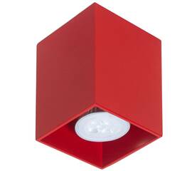 Накладной светильник TopDecor Tubo8 SQ P1 09