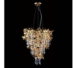 Подвесная люстра Crystal Lux Romeo SP10 Gold D600
