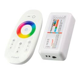 General контроллер для св/д ленты 12V RGB+W с радиопульт. GDC-RGBW-288-R-IP20-12 511801