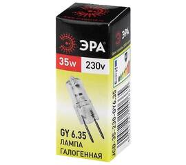 Лампа галогенная GY6.35-JCD-35W-230V ЭРА (галоген, капсула, 35Вт, нейтр, GY6.35)