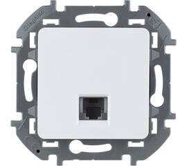 Телефонная розетка RJ11 - INSPIRIA - белый
