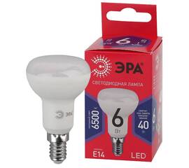 Лампа светодиодная Эра E14 6W 6500K LED R50-6W-865-E14 R Б0045335