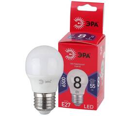 Лампа светодиодная Эра E27 8W 6500K LED P45-8W-865-E27 R Б0045359