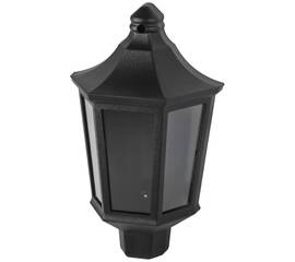 Садово-парковый светильник Эра НБУ 06-60-003 У1 черный прозр. Б0061159