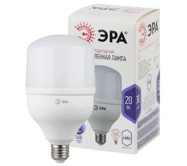 Лампа светодиодная Эра E27 20W 6500K LED POWER T80-20W-6500-E27 Б0027011