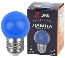 Лампа светодиодная Эра E27 1W 3000K ERABL45-E27 Б0049573