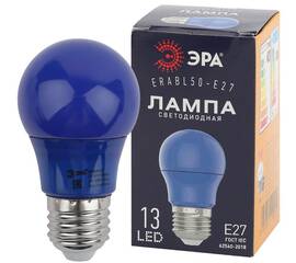 Лампа светодиодная Эра E27 3W 3000K ERABL50-E27 Б0049578