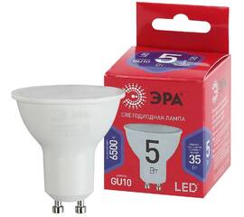 Лампа светодиодная Эра GU10 5W 6500K LED MR16-5W-865-GU10 R Б0045348