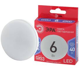 Лампа светодиодная Эра GX53 6W 6500K LED GX-6W-865-GX53 R Б0045331