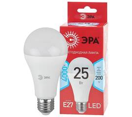 Лампа светодиодная Эра E27 25W 4000K LED A65-25W-840-E27 R Б0048010