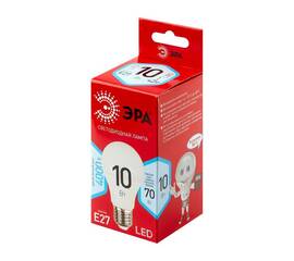 Лампа светодиодная Эра E27 10W 4000K LED A60-10W-840-E27 R Б0049635