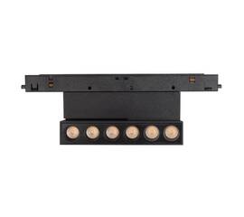 Трековый магнитный светильник Arlight MAG-ORIENT-DOTS-FOLD-S195-6W Warm3000 (BK, 30 deg, 48V) 042013