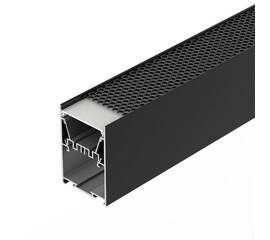 Алюминиевый профиль Arlight LINE-5075-HONEYCOMB-2000 BLACK 044874