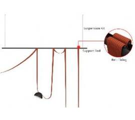 Опорная штанга для подвесного монтажа ST Luce Band ST412.409.02