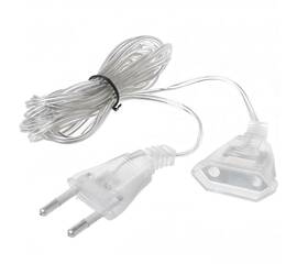 Удлинитель для подключения гирлянд Uniel UCX-Y25/100W-500 CLEAR UL-00010944