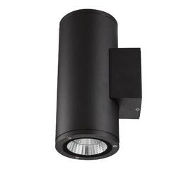 Уличный настенный светильник Uniel ULU-S22D-2x12W/2700K IP65 BLACK UL-00010847