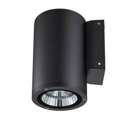 Уличный настенный светильник Uniel ULU-S21С-22W/6400K IP65 BLACK UL-00010850