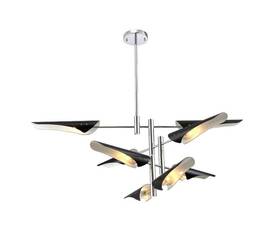 Подвесная люстра Crystal Lux Rafael SP8 Chrome