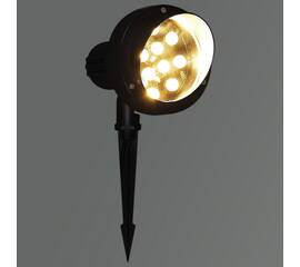 Грунтовый светильник Reluce 09401-0.7-001U LED12W BK+WW