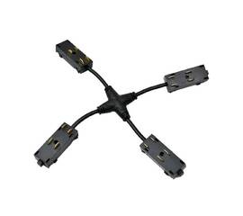 Коннектор питания Х-образный Aployt Magnetic track 220 APL.0280.00.05