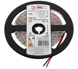 Светодиодная лента Эра 12В 2835 9,6Вт/м 4000K 5м IP20 LS2835-9,6-120-12-4000K-IP20-1 year-5m Б005398