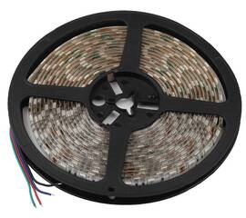 Светодиодная лента Эра 12В 5050 14,4Вт/м RGB 5м IP65 LS5050-14,4-60-12-RGB-IP65-2year-5m KU-5050AD-6