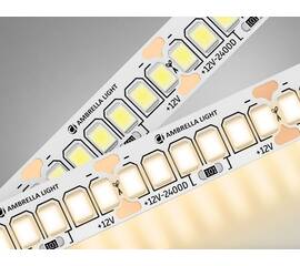 Светодиодная лента Ambrella Light LED Strip 12В 2835 17Вт/м 3000K 5м IP20 GS1401