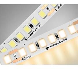 Светодиодная лента Ambrella Light LED Strip 24В 2835 14,4Вт/м 3000K 5м IP20 GS3201