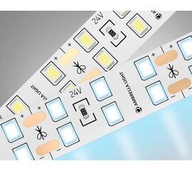 Светодиодная лента двухрядная Ambrella Light LED Strip 24В 2835 20Вт/м 6500K 5м IP20 GS3603