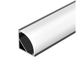 Алюминиевый профиль Arlight SL-KANT-H20-2000 BLACK 049016