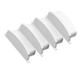 Заглушка (4 шт.) Ambrella Light Alum Profile GP8200