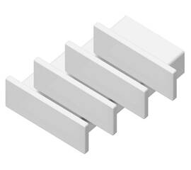 Заглушка (4 шт.) Ambrella Light Alum Profile GP8300