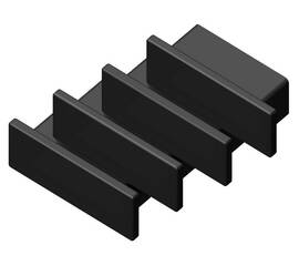 Заглушка (4 шт.) Ambrella Light Alum Profile GP8320